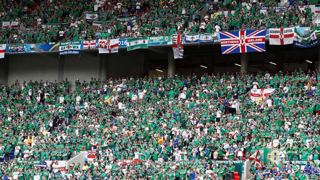 Northern Ireland fan dies during Euro 2016 win over Ukraine